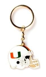 Helmet Keychains Miami Hurricanes 