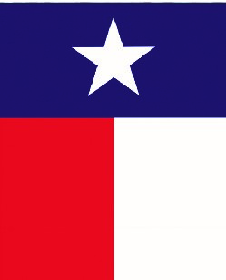 Garden Flag Embroidered  Texas  