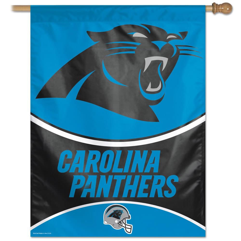Vertical Flag Carolina Panthers 