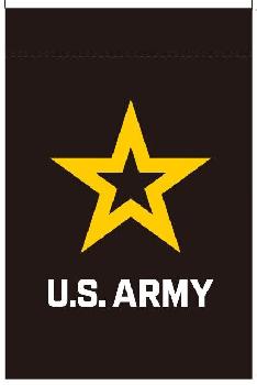 Garden Flag Embroidered 12"x18" Double Sided US Army w/Star 
