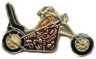 Lapel Pin Motorbike