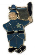 Lapel Pin Policeman 