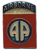 Lapel Pin Airborne  (AA) without wings 