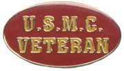 Lapel Pin US Marines Corp Veteran 