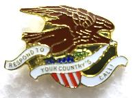 Lapel Pin US Army Crest #4  