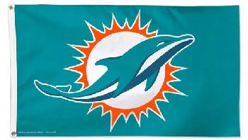 Flag 3'x5' Miami Dolphins