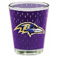 Jersey Shot Glass Team Color Baltimore Ravens 