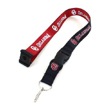 Lanyard Keychain Oklahoma Sooners