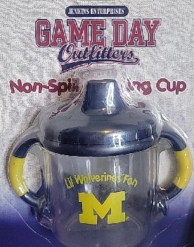Non Spill Infant Drinking Cup Michigan Wolverines