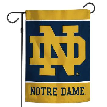 Garden Flag 11" x15" Notre Dame Fighting Irish 