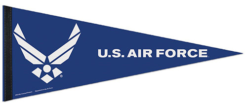 Roll Up Pennant 12"x30" US Air Force Logo 