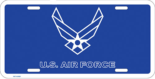 Metal License Plate The United States Air Force™