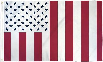 Printed Flag Polyester 3'x5' USA Civil Peace