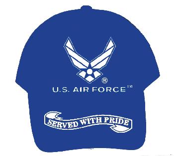 Embroidered Twill Hat U.S. Air Force™ Served w/Pride.. 