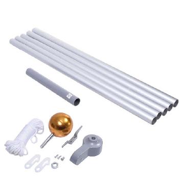 Pole Set 20 ft Aluminum