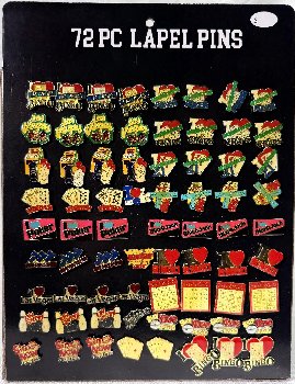 Hat Pin Display 72 pc Las Vegas