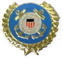 Lapel Pin Coast Guard Wreath 