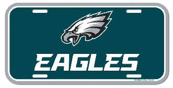 Plastic License Plates Philadelphia Eagles