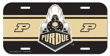 Plastic License Plates Purdue Boilermakers