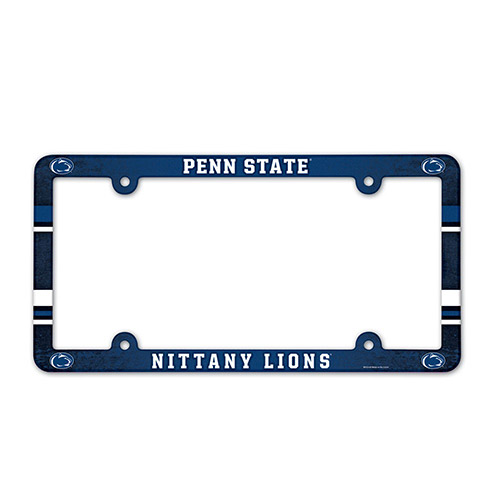 Plastic License Plate Frames Penn State Nittany Lions