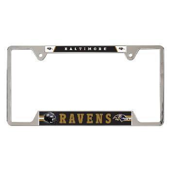 Metal License Plates Frames Baltimore Ravens  