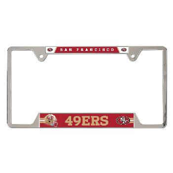 Metal License Plates Frames San Francisco 49ers 