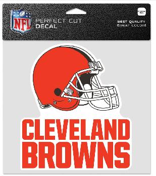 Decal Perfect Cut Cleveland Browns