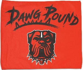 Rally Towel Cleveland Browns Dawg Pound