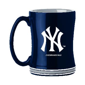 Ceramic Coffee Mug Relief Mug 14oz New York Yankees