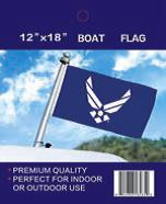2 Sided Embroidered Boat Flag U.S. Air Force™  