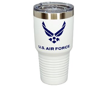 Tumbler Stainless Steel 30oz U.S AirForce
