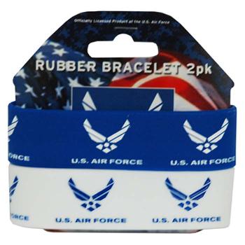 Wrist Band Silicone 2pcs/pack US Aifrorce
