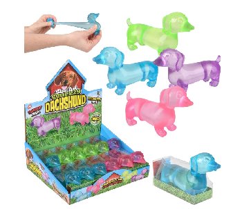 4.5" Squeezy Sugar Daschshund