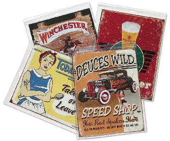Tin Sign Hanging Bags  100 pcs Pack